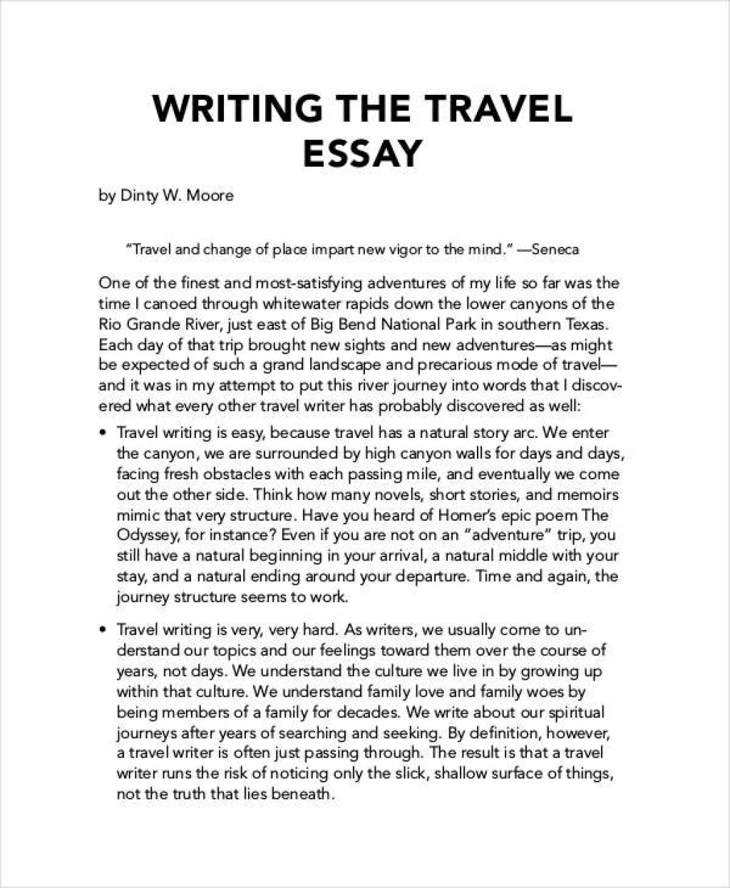 Picture of: Travel Essay – + Examples, Format, Pdf  Examples