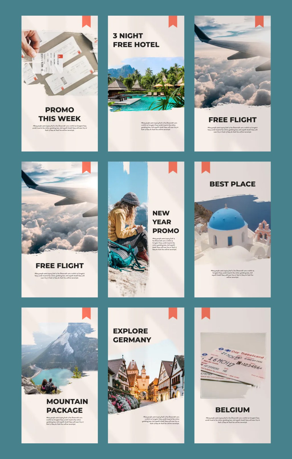 Picture of: Travel Instagram Stories Templates • PSD design