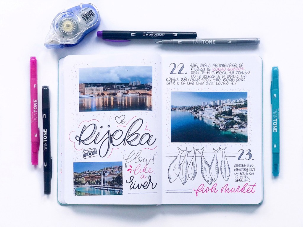 Picture of: Travel Journal – Your Individual Travelogue │ Tombow